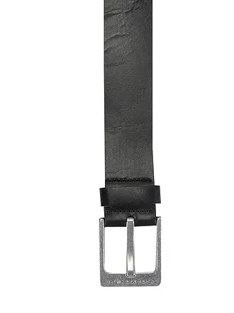TOM TAILOR | Ceinture en cuir TTCALVIN | schwarz